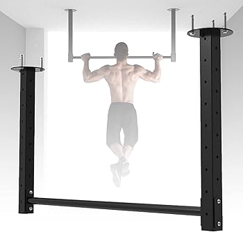 Amazon | 壁掛けプルアップバー Pull Up Bar 懸垂バー 天井